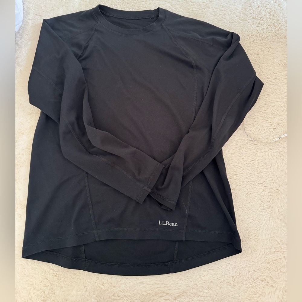 LL Bean Warmer Base Layer Black